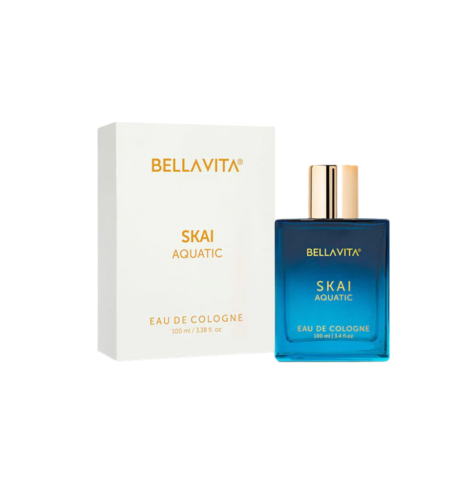 Bellavita Skai Aquatic Eau de Cologne 100ml For Men & Women