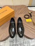 Louis Vuitton Black Lace-Up Dress Shoes — hero