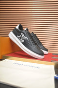 Louis Vuitton Black Low-Top Sneakers — hero