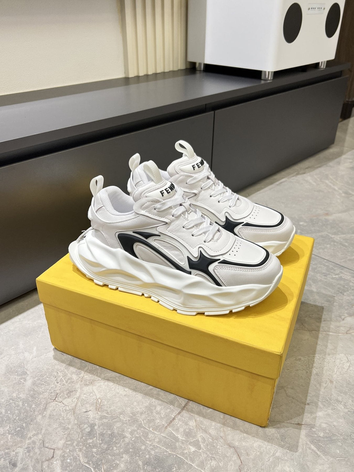 Fendi Flow Low-Top Sneakers — side