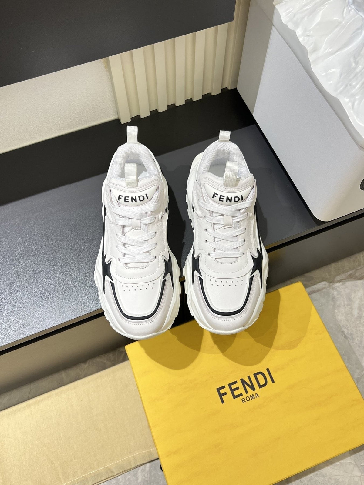 Fendi Flow Low-Top Sneakers — front