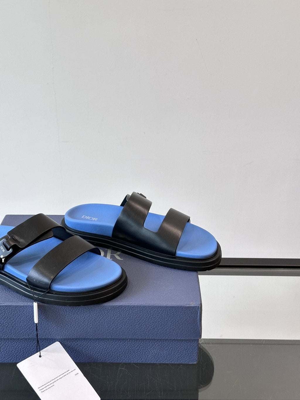 Dior Aqua Men's Slide Sandals — detail