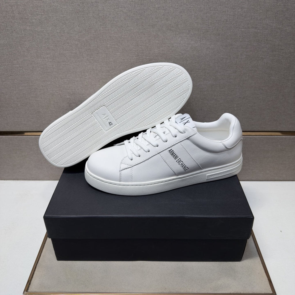 Armani Exchange Low-Top Lace-Up Sneakers — side