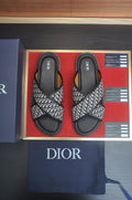 Dior Monogram Crossover Slide Sandals — hero
