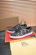 Burberry Patterned Low-Top Sneakers — hero