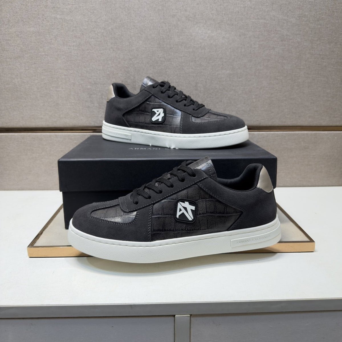 Armani Exchange Low-Top Sneakers — front