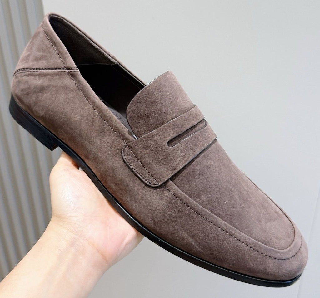 Ermenegildo Zegna Moccasin Penny Loafers — hero