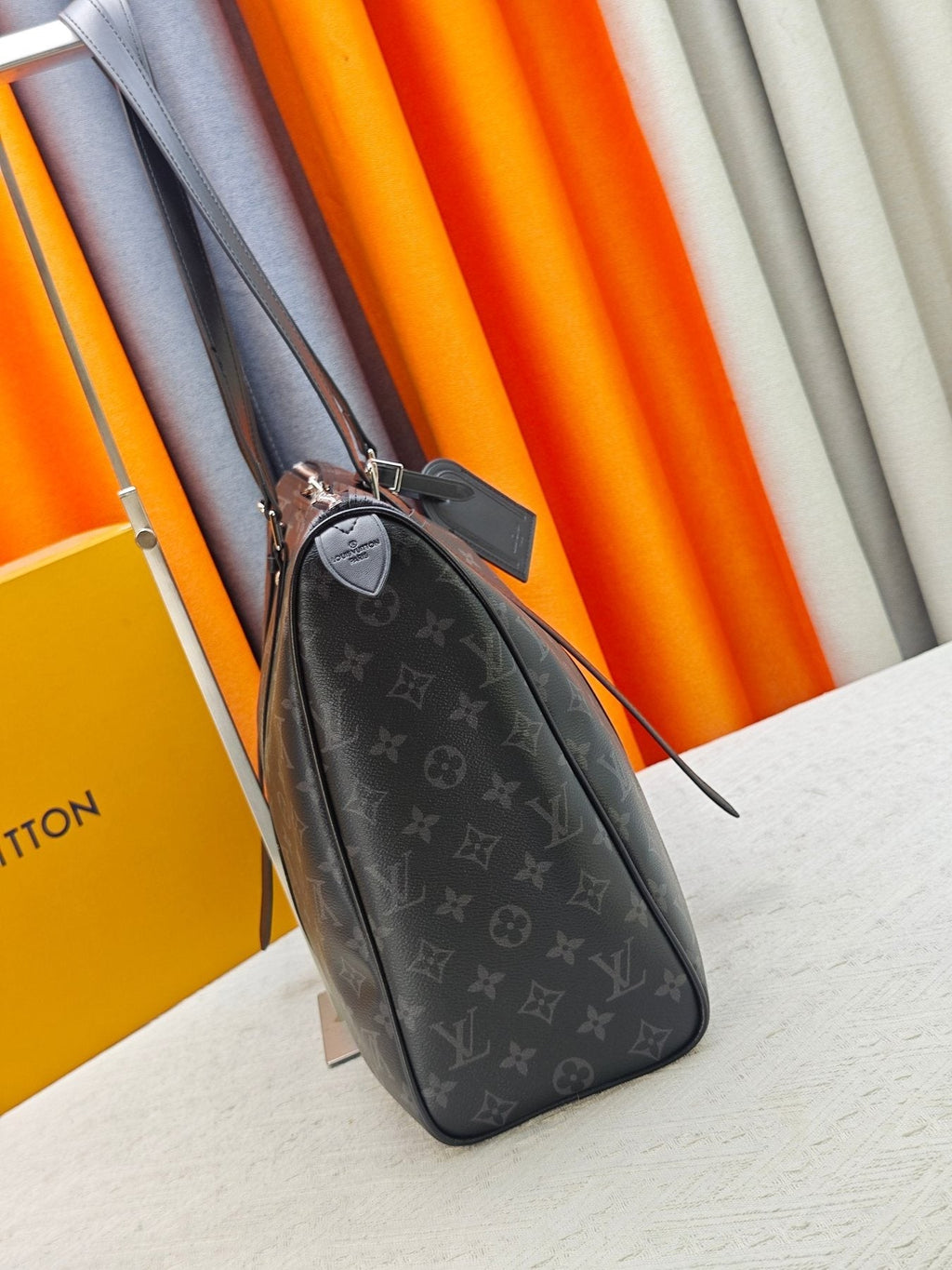 Louis Vuitton Flânerie 45 Monogram Tote Bag — side