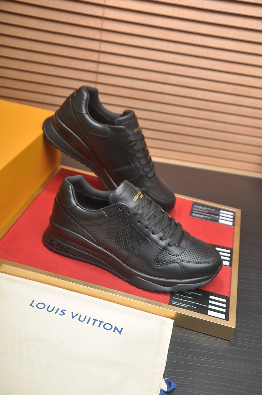 Louis Vuitton Perforated Low-Top Sneakers — back