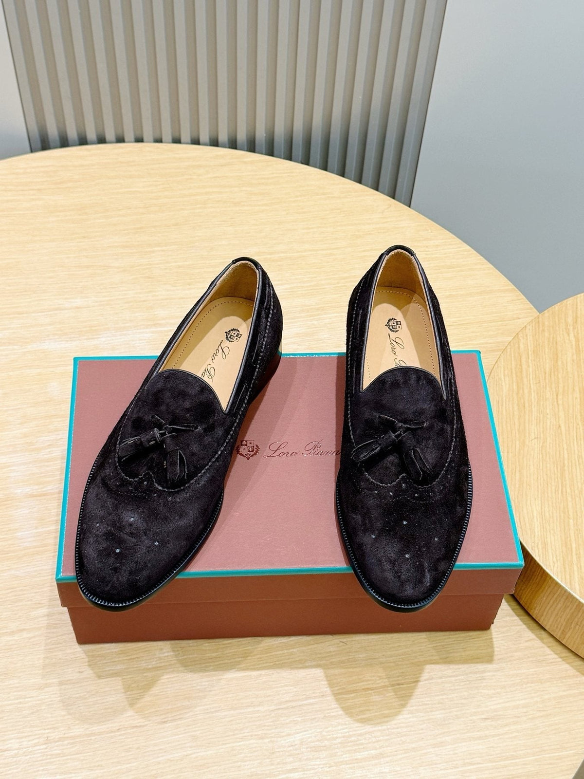 Loro Piana Tassel Loafers — front