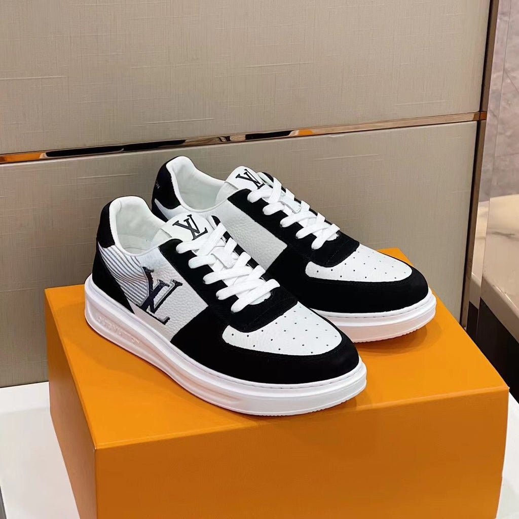 Louis Vuitton Side Lettering Low-Top Sneakers — front