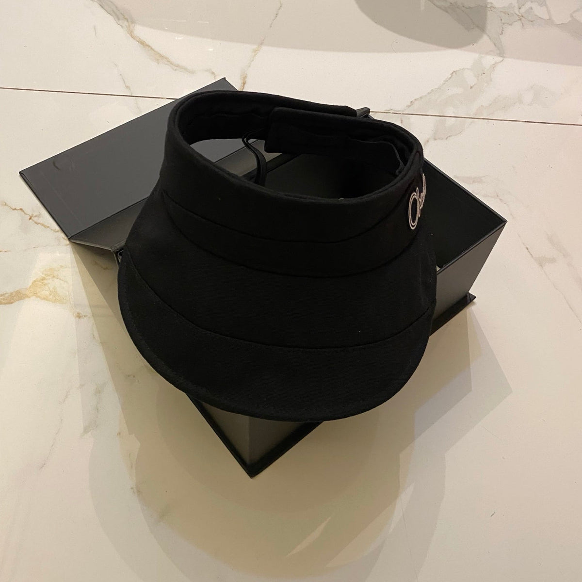 Chanel Cotton Linen Sun Visor