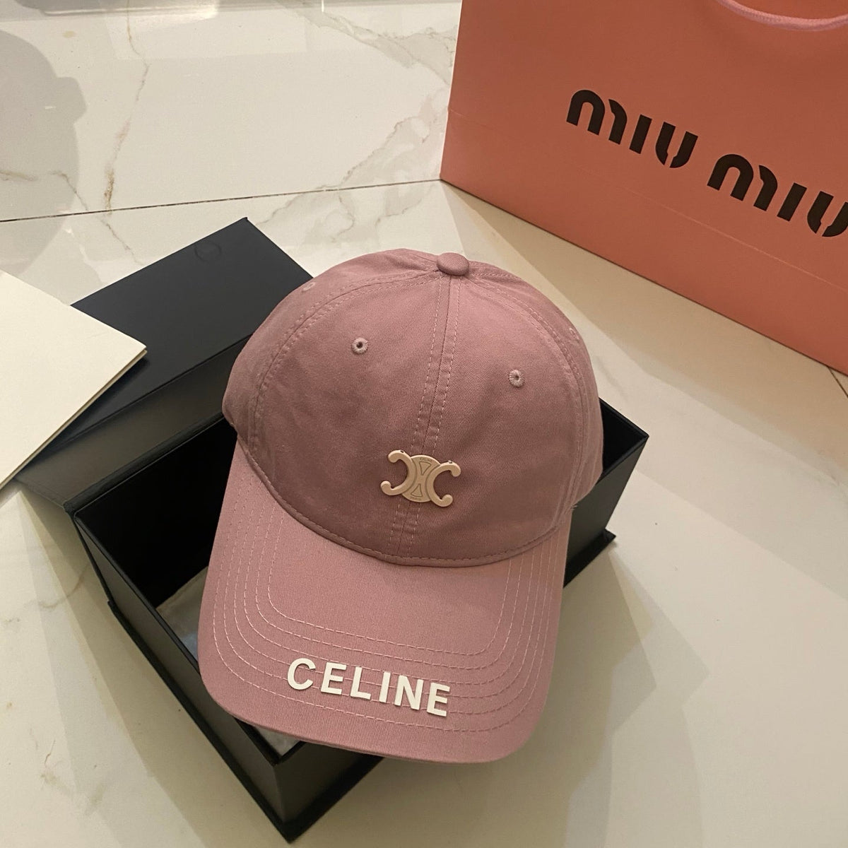Celine Bright Color Baseball Cap