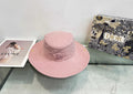 Miu Miu Bucket Hat - Pink / Beige