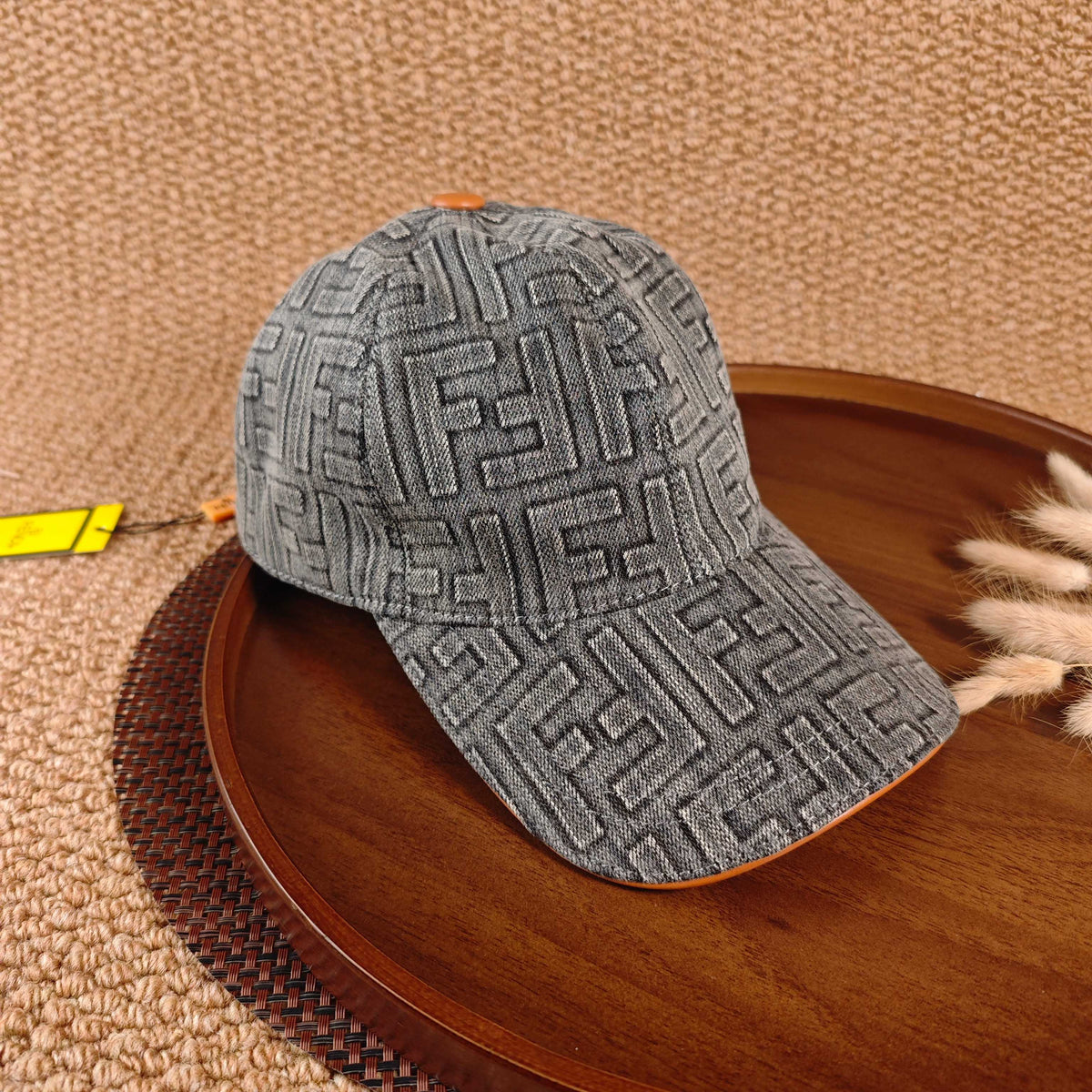 Fendi Baseball Cap - Light Grey